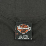 Harley Davidson Graphic Tank Top - XL Black Cotton