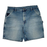 Carhartt Double Knee Carpenter Shorts - 38W 10L Light Wash Cotton