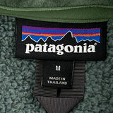 Patagonia Fleece Jacket - Medium Green Polyester