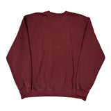 Carhartt Sweatshirt - 2XL Burgundy Cotton