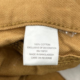 Berkley Jensen Carpenter Pants - 36W 32L Brown Cotton