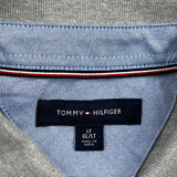 Tommy Hilfiger Polo Shirt - Large Gray Cotton