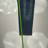 B-Fox Graphic Jeans - 33W 30L Blue Cotton