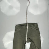 Dickies Carpenter Trousers - 36W 27L Green Cotton