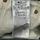 501 Levis Jeans - 35W 32L Blue Cotton