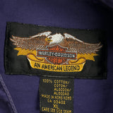 Harley Davidson Shirt - XL Purple Cotton