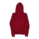Ralph Lauren Spellout Hoodie - XS Red Cotton Blend