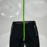 Barbour Double Knee Cargo Pants - 32W 30L Black Cotton