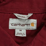 Carhartt Shirt - Medium Red Cotton