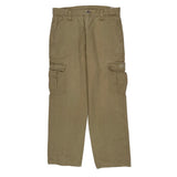 Wrangler Cargo Pants - 32W 30L Khaki Cotton