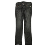 True Religion Slim Fit Jeans - 28W US 2 Gray Cotton