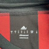 Ac Milan 2015/16 Adidas Home Football Shirt - Small Black Polyester