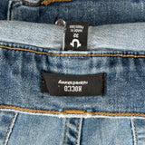 True Religion Double Knee Jeans - 32W 29L Blue Denim