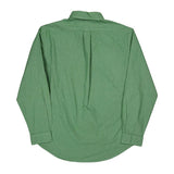 Ralph Lauren Checked Shirt - Large Green Cotton