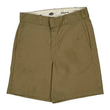 Relaxed Fit Dickies Shorts - 30W 8L Khaki Cotton