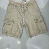 Levis Cargo Shorts - 32W 11L Beige Cotton