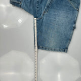 Unbranded Carpenter Shorts - 34W 9L Blue Cotton