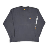 Established 1889 Carhartt Long Sleeve T-Shirt - XL Gray Cotton