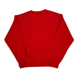 Catholic University Gildan College Eco Flece Sweatshirt - Medium Red Cotton