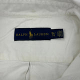 Ralph Lauren Short Sleeve Shirt - XL White Cotton
