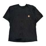 Carhartt T-Shirt - Large Black Cotton
