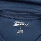 Dickies Long Sleeve T-Shirt - Large Blue Polyester