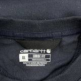 Vintage Cannon-Muskegon Carhartt Sweatshirt - XL Navy Cotton