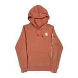 Age 8-10 Carhartt Hoodie - Medium Orange Cotton