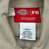 Dickies Shirt - Medium Khaki Cotton