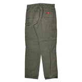 Dickies Carpenter Pants - 32W 35L Green Cotton