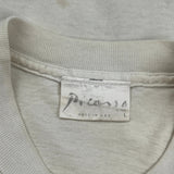 1988 Single Stitch Picasso T-Shirt - Large Cream Cotton