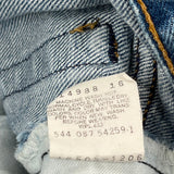 501 Levis Jeans - 32W 30L Blue Denim