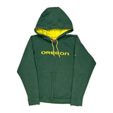 Oregon Nike Hoodie - Medium Green Cotton