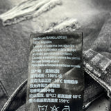 Hip Hop Southpole Denim Shorts - 32W 13L Black Cotton