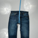 501 Levis Jeans - 33W 30L Blue Denim