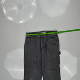 Carhartt Double Knee Carpenter Trousers - 31W 28L Grey Cotton