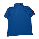 Tommy Hilfiger Polo Shirt - Large Blue Cotton