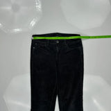 Calvin Klein Jeans Cord Trousers - 30″ Waist Black Corduroy