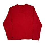 Polo By Ralph Lauren Long Sleeve T-Shirt - 2XL Red Cotton