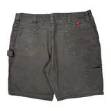 Wrangler Carpenter Shorts - 38W 10L Gray Cotton