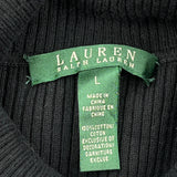 Ralph Lauren Sweater - Large Black Cotton