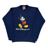 Age 14-16 Disney Mickey Mouse Long Sleeve T-Shirt - Large Navy Cotton