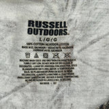 Atv/Utv Fest Russell Outdoors T-Shirt - Large Camo Cotton
