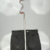 Levis 550 Jeans - 36W 30L Gray Cotton