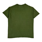 Thrasher Graphic T-Shirt - Large Green Cotton