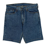 Levis Denim Shorts - 32W 10L Blue Cotton