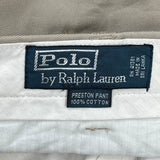 Polo By Ralph Lauren Chinos - 34W 30L Beige Cotton