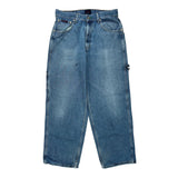 Tommy Jeans Wide Leg Carpenter Jeans - 31W 28L Blue Denim