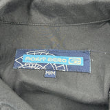 Flames Point Zero Short Sleeve Shirt - Medium Black Cotton