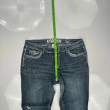 Hydraulic Boot Cut Jeans - 38W UK 16 Blue Cotton